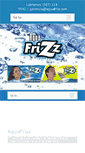 Mobile Screenshot of aguafrizz.com